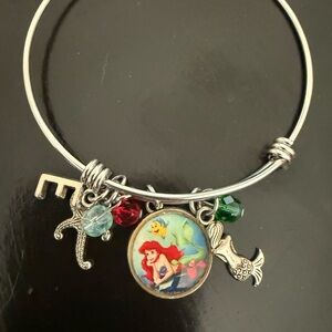 Silver Ariel Charm Bracelet